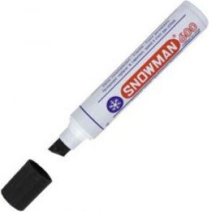 Snowman Ανεξίτηλος Μαρκαδόρος Black 2mm