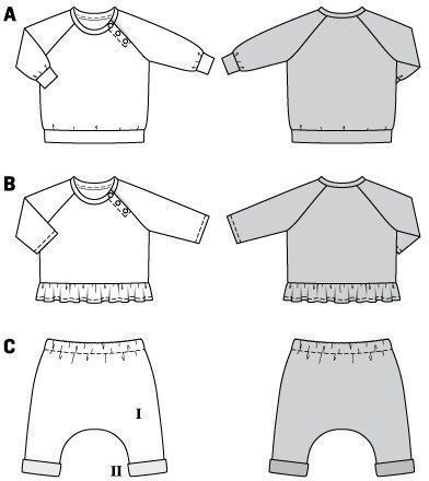 BurdaStyle Πατρον Χαρτί Ραπτικής