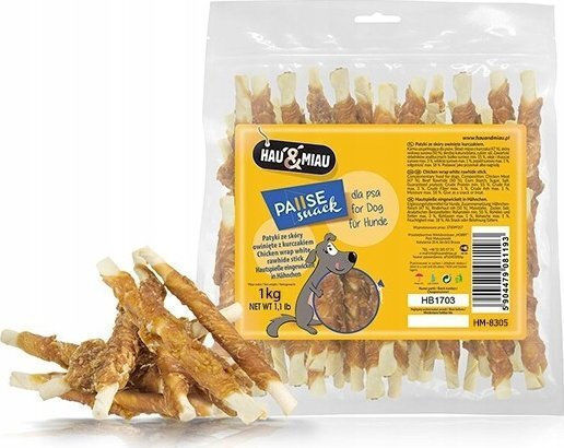 Hau & Miau Stick Treats for Puppies with Chicken 1kg