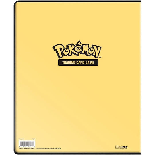 Ultra Pro Pikachu 9-Fächer Pokemon Bindemittel 9-Fächer Standardgröße Gelb