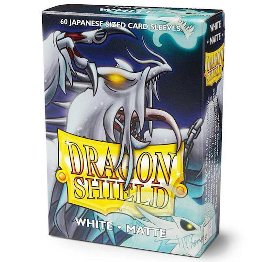 Dragon Shield White Japan Matte 60τμχ