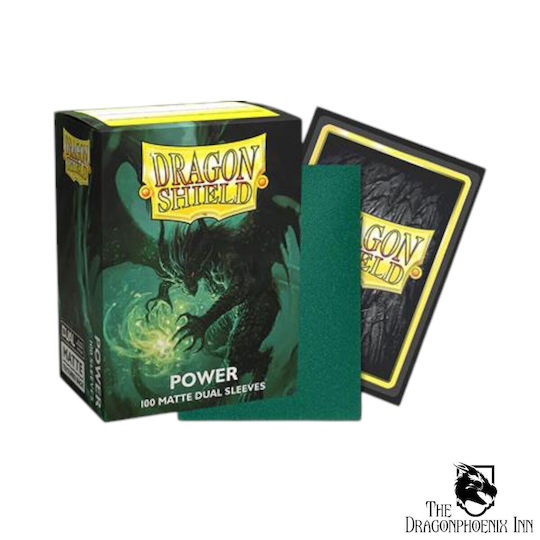 Dragon Shield Kartenhüllen Standardgröße Menge 100 Grüne