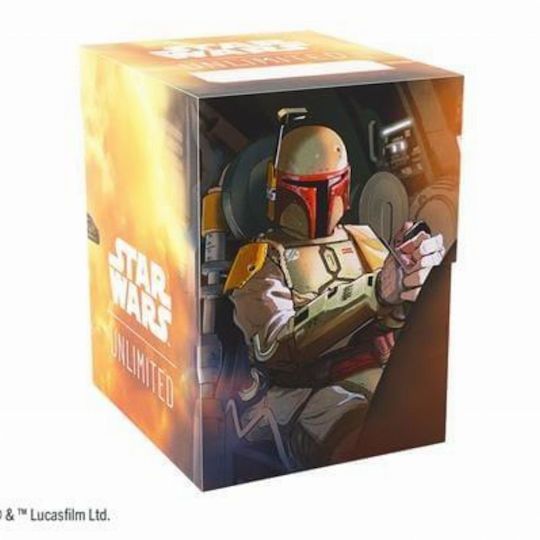 Gamegenic Soft Crate - Krieg der Sterne Unlimited: Boba Fett/fetts Firespray Star Wars Deck Box Standardgröße