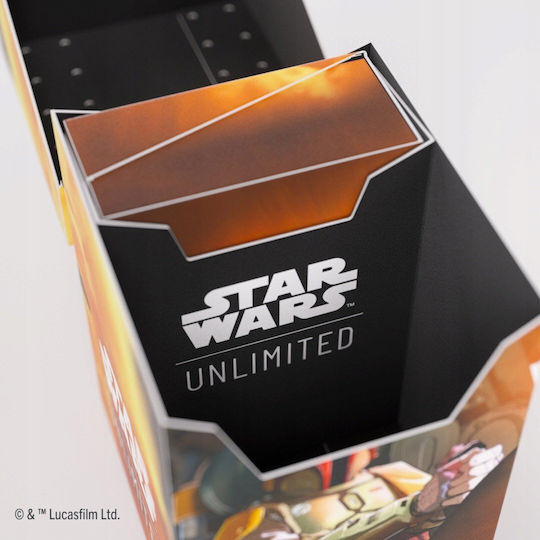 Gamegenic Soft Crate - Krieg der Sterne Unlimited: Boba Fett/fetts Firespray Star Wars Deck Box Standardgröße
