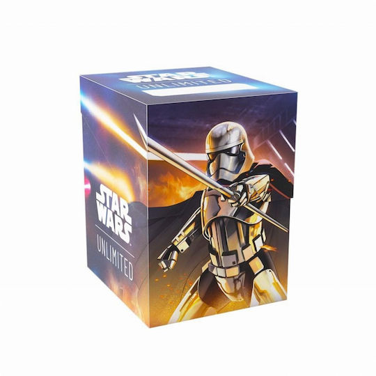 Gamegenic Cutie Moale - Star Wars Unlimited Captain Phasma/Stormtrooper Star Wars Deck Box Dimensiune Standard