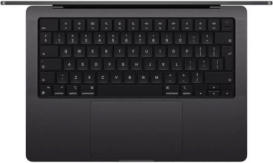Apple MacBook Pro (2024) 14.2" Retina Display 120Hz (M4 Pro-12-Core/48GB/1TB SSD/16-Core GPU) с Зарядно 70W Космическо Черно (Международен Английски Език)