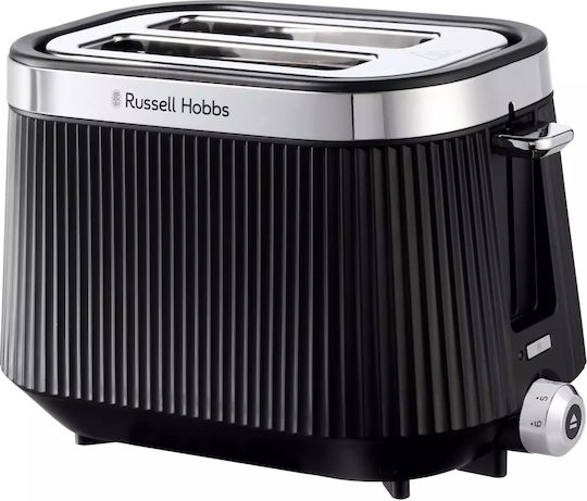 Russell Hobbs Brontë Φρυγανιέρα 2 Θέσεων 980W Μαύρη