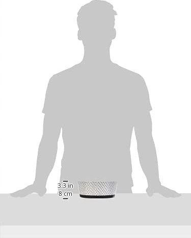 Ferplast Alya Ceramic Bowl Food & Water for Dog & Cat 1.1lt 18.6cm in White Color