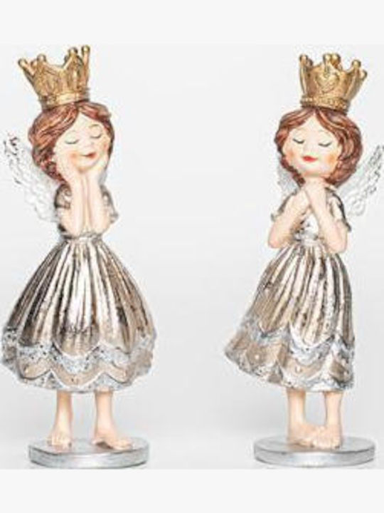 Weihnachtliche Kunststoff Figur Cherub Länge 5.5cm (Μiverse Designs)