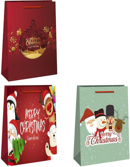 XMASfest 93-1806 Paper Christmas Gift Bag 33x10x45.5cm (Miscellaneous Designs)