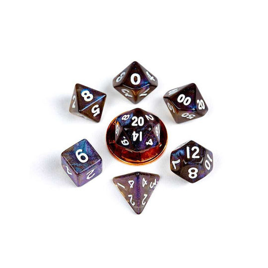Fanroll 7 Mini Dice Set Stardust Galaxy