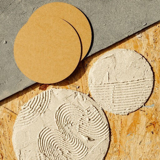 Creative Deco 10 кръгли MDF дъски с диаметър 20 см x 3 мм MDF дъски за ръчна изработка, пирография, лазерно рязане, моделиране, фрезоване, CNC плотер, прободен трион