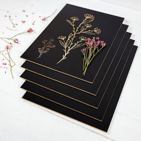 Creative Deco 10 Mdf Board 60 X 40 Cm Black 600 X 400 X 3 Mm Mdf Boards Diy Handicrafts Perfect Pyrography Laser Cutting Modeling Milling Cnc Plotter Jigsaw