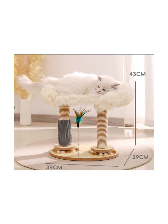 Denik Pets Kratzbaum Braun 39x29x43cm