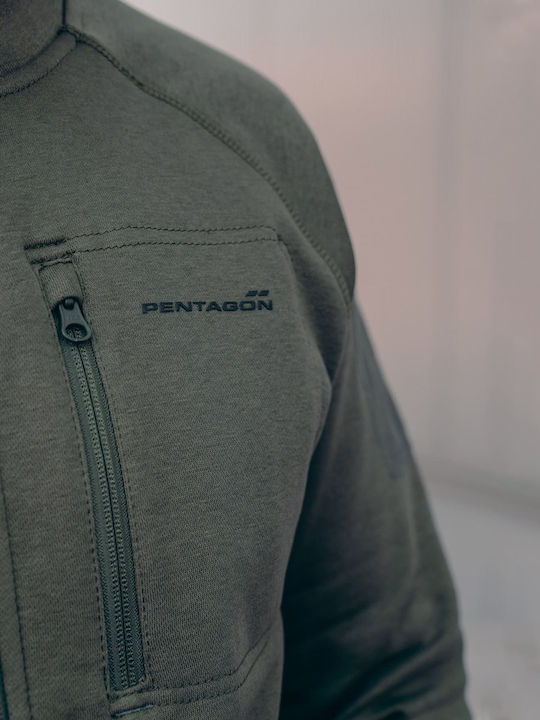 Pentagon Leonidas 2.0 Hunting Cardigan Fleece Black