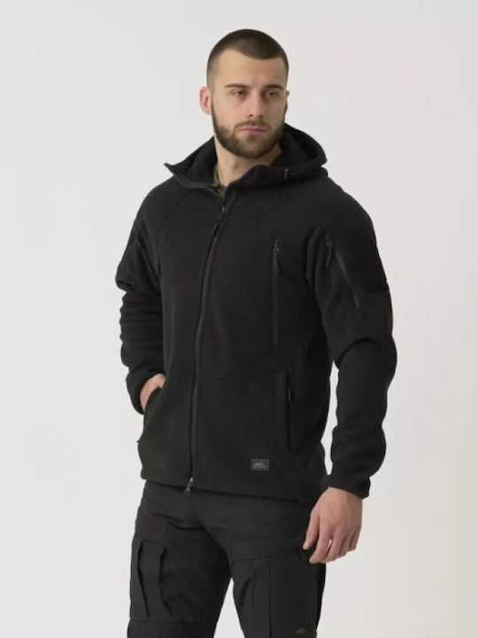 Helikon Tex Cardigan de vânătoare Fleece Negru