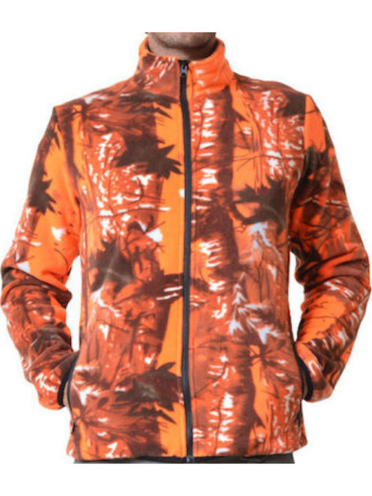 Ergo Hunting Cardigan Fleece Orange