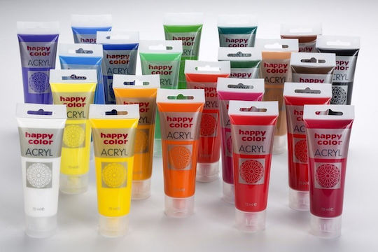 Happy Color Acrylic Paint Set in Blau color 75ml 1Stück
