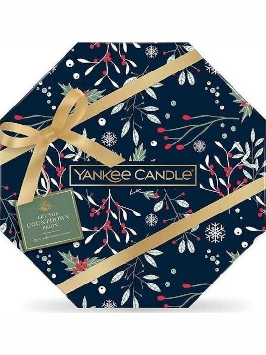 Yankee Candle Χριστουγεννιάτικο Κερί Christmas Collection Advent Calendar 24x9.8εκ.