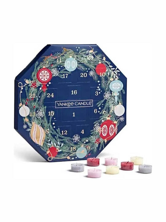 Yankee Candle Χριστουγεννιάτικο Κερί Christmas Collection Advent Calendar 24x9.8εκ.