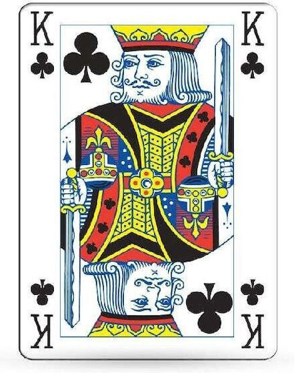 Winning Moves No.1 Τράπουλα 1τμχ για Poker Κόκκινη