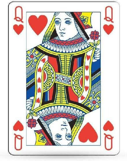 Winning Moves No.1 Τράπουλα 1τμχ για Poker Κόκκινη