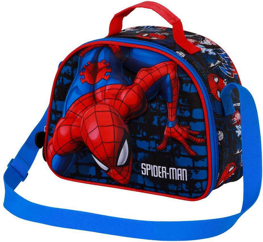 Karactermania Schulische Isothermische Lunch-Hülle Blau Spiderman 20 x 10 x 25.5cm