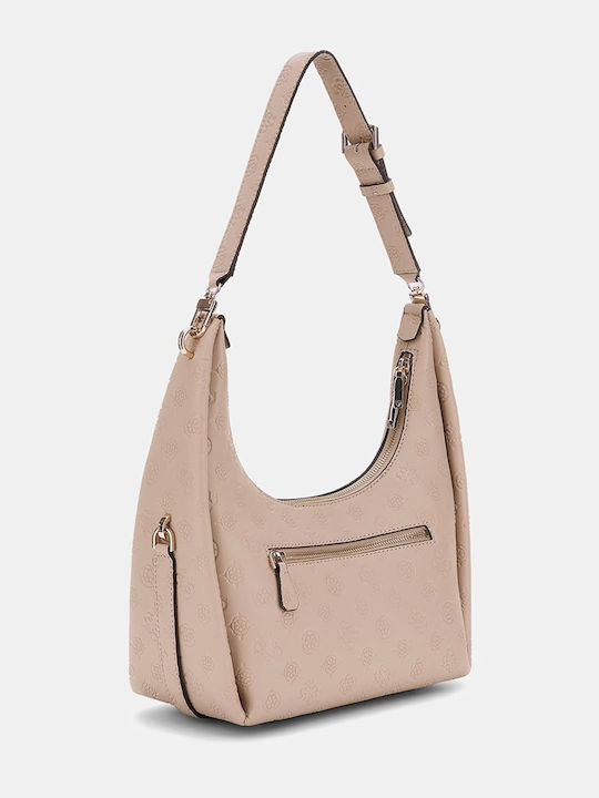 Phoebe Damen Hobo Tasche Beige