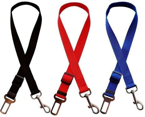 Camon Car Seatbelt for Dog Red 25x500/750mm