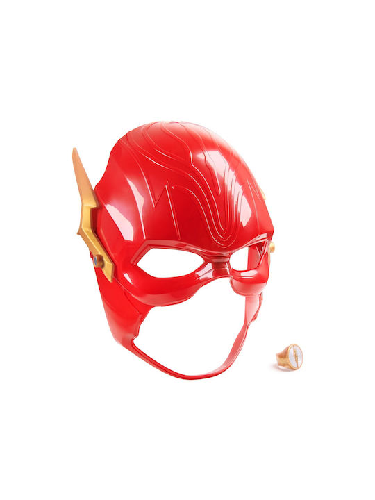 Πλαστική Μάσκα Προσώπου The Flash Κόκκινη