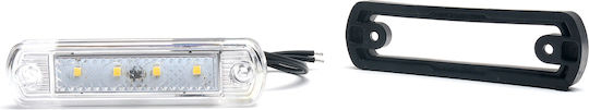 Lumină de poziție LED 1340 W189 12v-24v albă