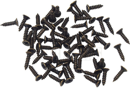 Βίδες Αντικέ 8mm – Συσκευασία 10g 80 Τεμάχια