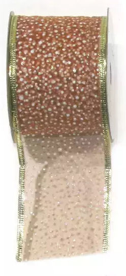 Marhome Christmas Ribbon Gold 910cm 1pc