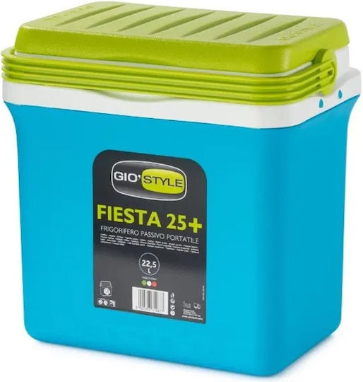Fiesta+ 25 Portable Fridge Light Blue Light Green