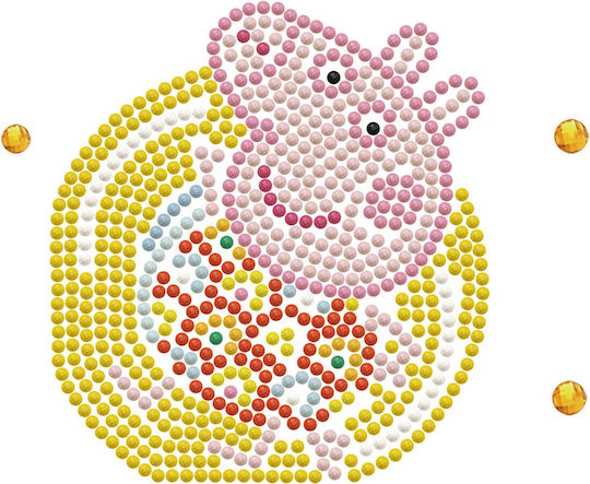 Diamond Dotz Peppa Pig Karte Diamond Painting Kit 13x13cm