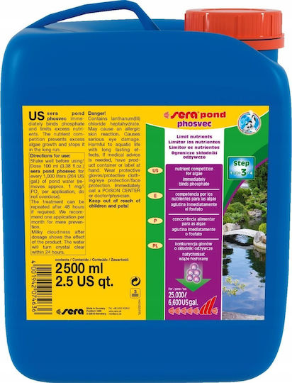 Sera Pond Phosvec Подобрение За Аквариумна Вода 5000ml