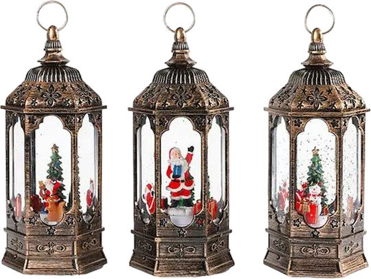 Illuminated Christmas Battery / Electric Lantern with Music (Μiscellaneous Designs)