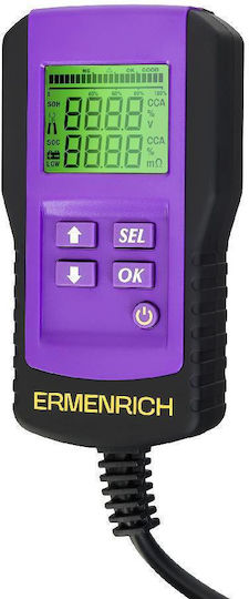 Ermenrich 83822 Αναλογικό Battery Tester