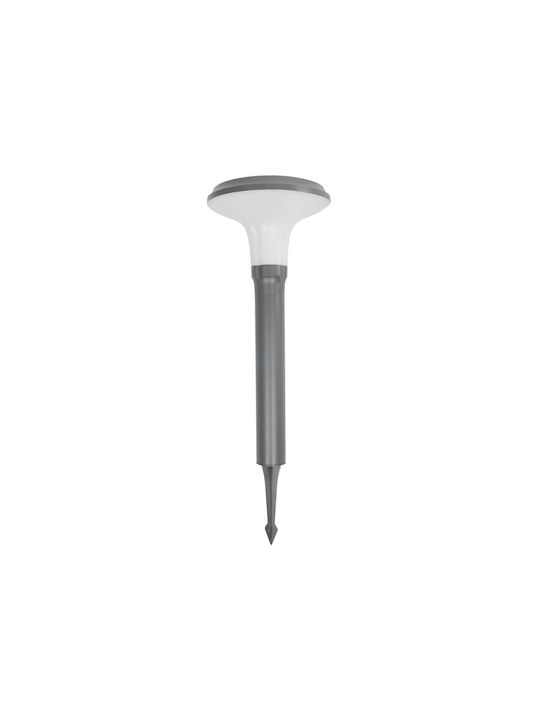 GloboStar Outdoor Small Post Floor Lamp IP65 For E27 Bulb Gray
