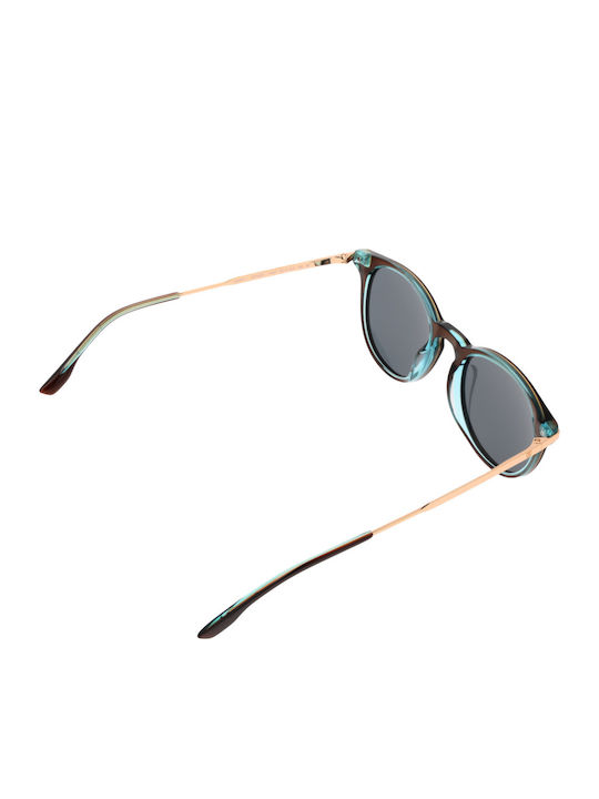 Bulget Unisex Sunglasses with Blue Plastic Frame and Blue Lens BGY9007 H02P