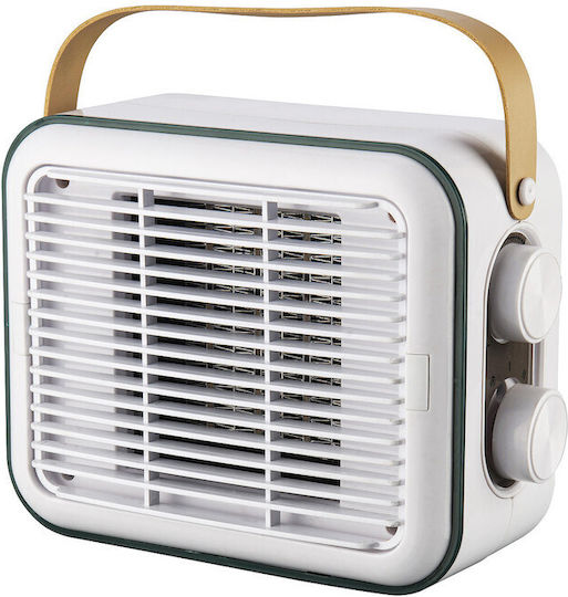 Elite Fan Heater Room Floor White 1500W