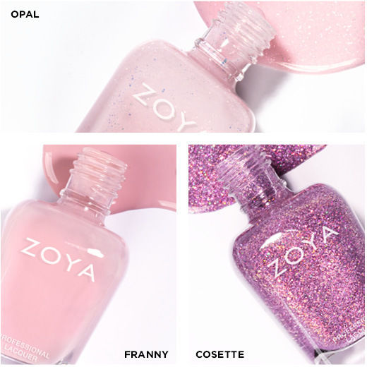 Zoya Holographic Top Coat Long Lasting Quick Dry Pink Opal 15ml
