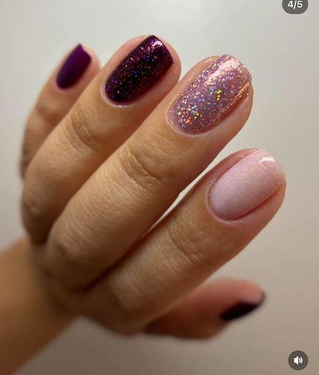 Zoya Holographic Top Coat Long Lasting Quick Dry Pink Opal 15ml