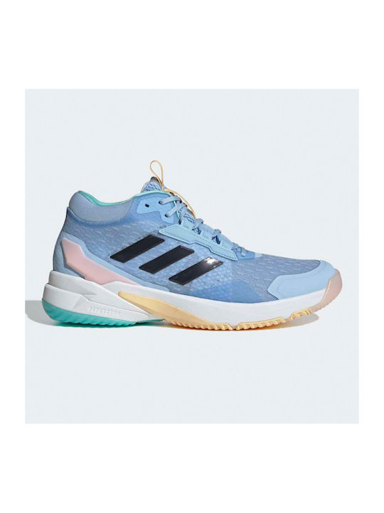 Crazyflight 6 Mid Sport Shoes Volleyball Glow Blue / Shadow Navy / Flash Aqua