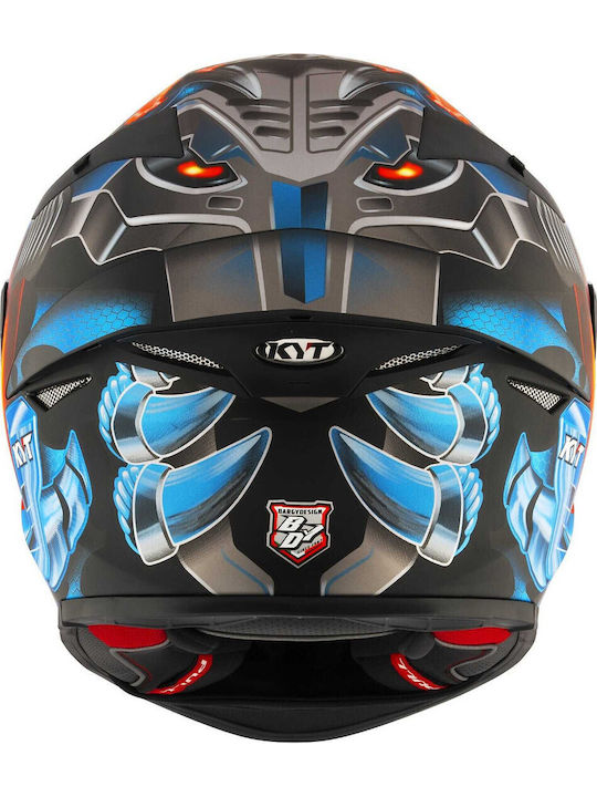 KYT TT-Revo Magnet Mat Каска за мотор Full Face ECE 22.06 1500 гр