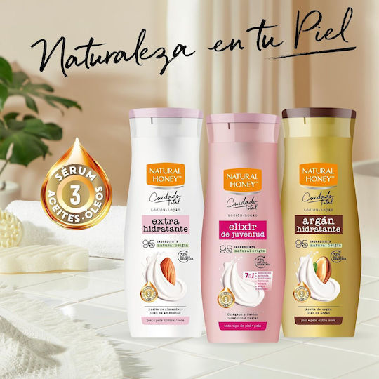 Natural Honey Feuchtigkeitsspendende Körperlotion mit Sheabutter für trockene Haut 330ml