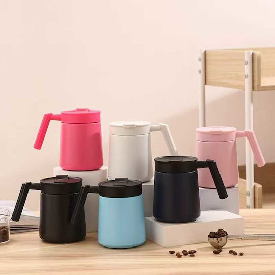 Portable Bottle-Thermos Bottle Thermos Stainless Steel / Plastic 450ml Light Pink