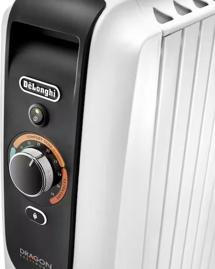 De'Longhi Oil Filled Radiator with 8 Fins 2000W