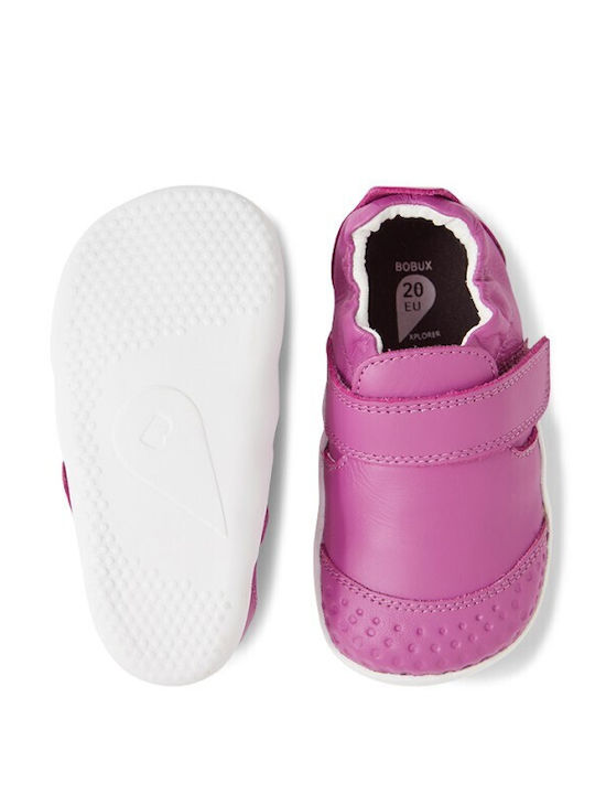 Παιδικά Sneakers Ανατομικά με Σκρατς Μωβ