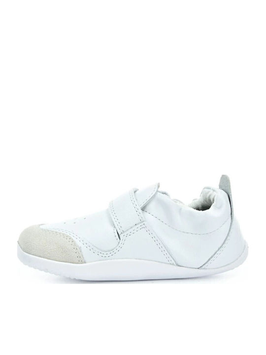 Xplorer Kids Sneakers Anatomic with Hoop & Loop Closure White